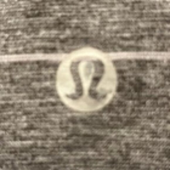 Mens Lululemon Evolution Gray Striped Polo Button Shirt Stretch S/S Athleisure - Picture 3 of 5